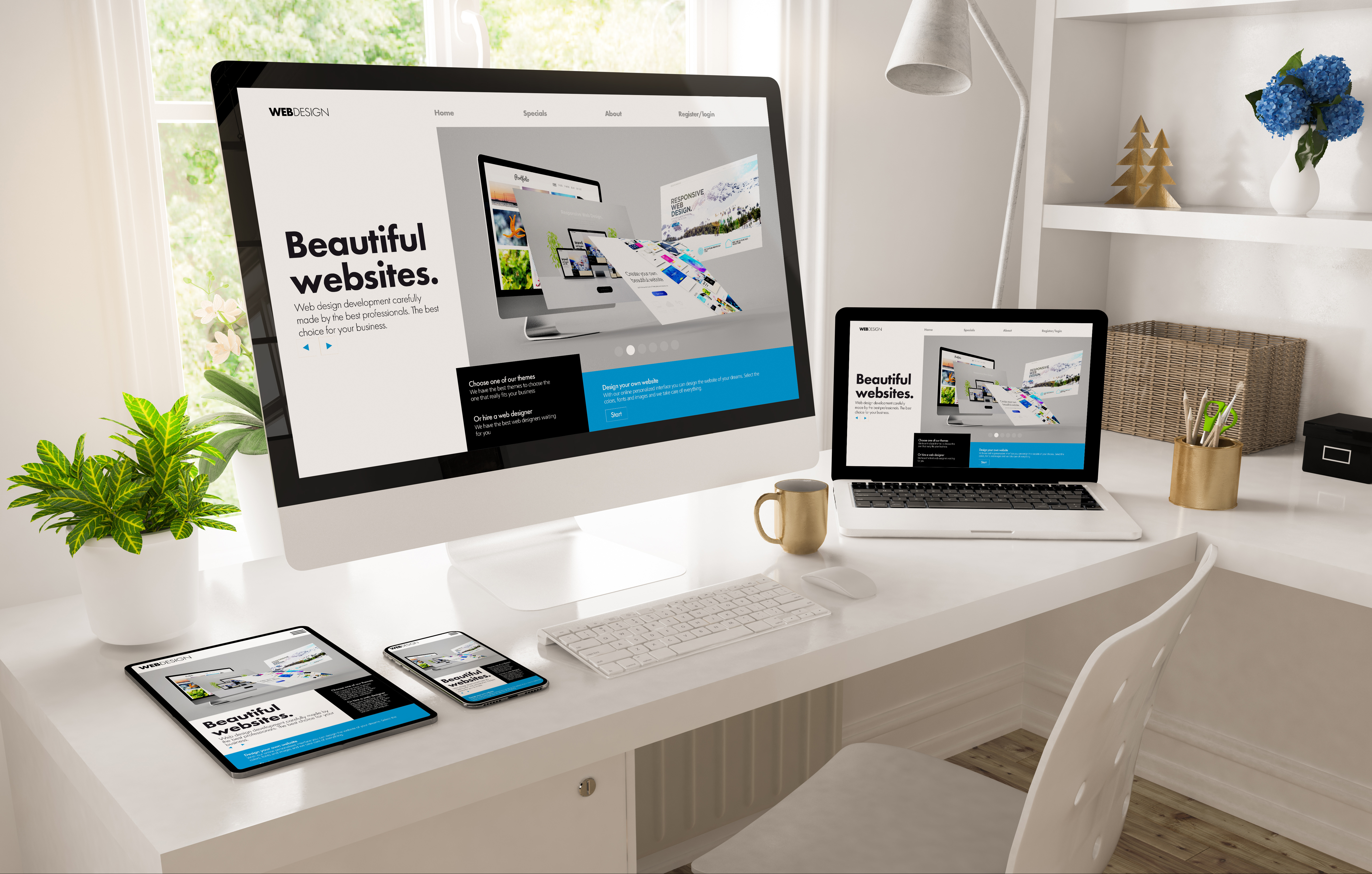 Mettre votre site en ligne, le sauvegarder et le rendre responsive